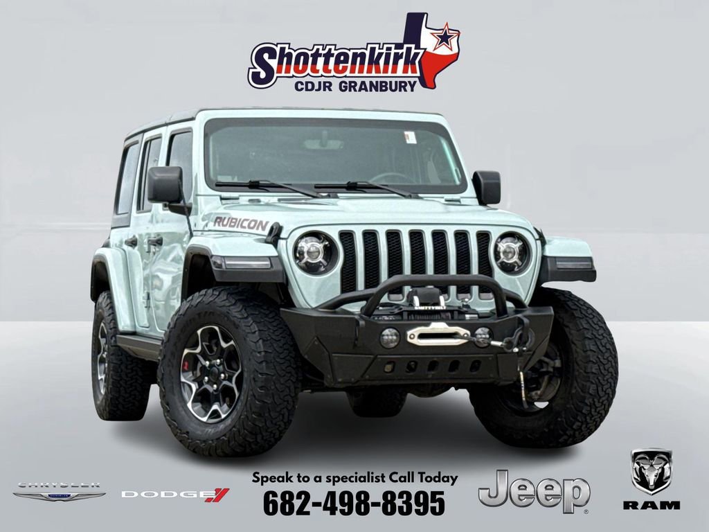 Used 2023 Jeep Wrangler Unlimited Rubicon w/ Cold Weather Group AWD/4WD image 1