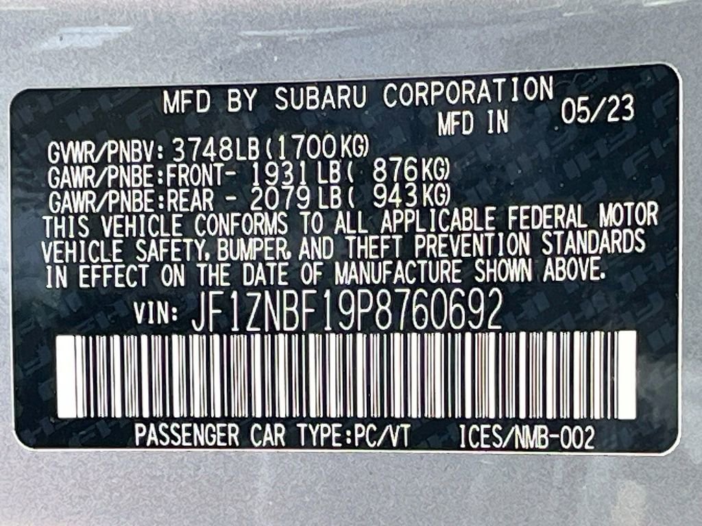 Used 2023 Toyota GR86 Premium w/ ALL Weather Mat Package (TMS) image 27