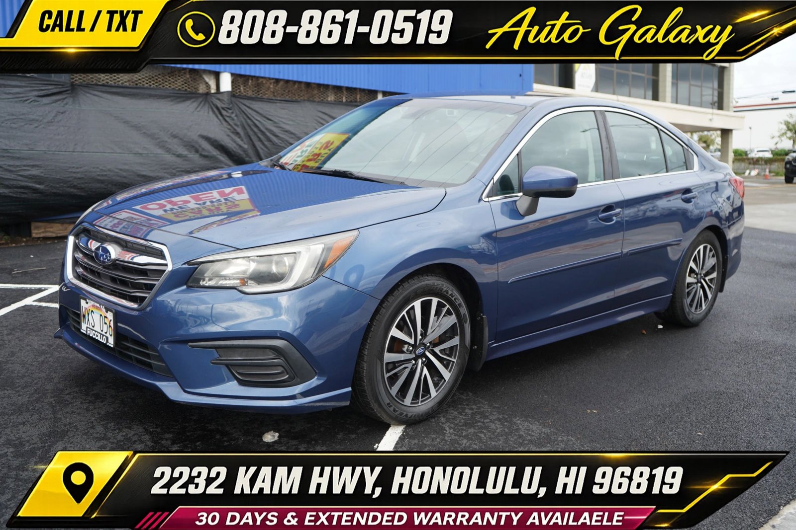 Used 2019 Subaru Legacy 2.5i Premium