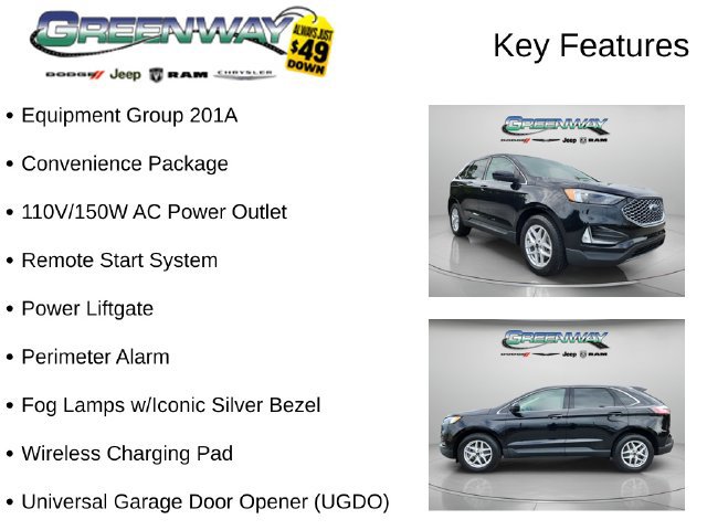 Used 2023 Ford Edge SEL w/ Convenience Package AWD/4WD image 2