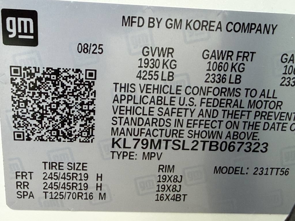 New 2026 Chevrolet TrailBlazer RS w/ Convenience Package FWD image 29
