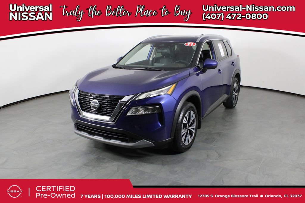 Certified 2021 Nissan Rogue SV w/ Premium Package