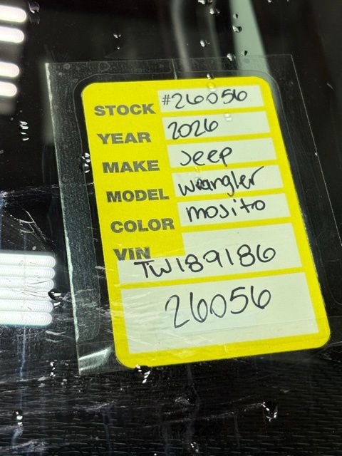 New 2026 Jeep Wrangler Unlimited Sport image 19