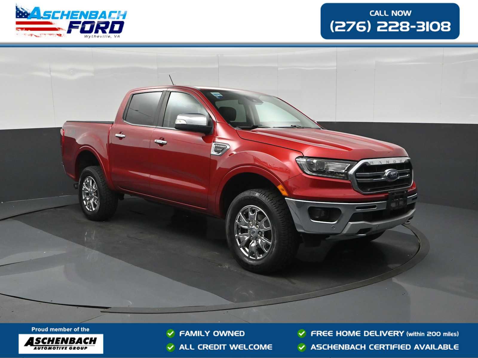 Used 2021 Ford Ranger Lariat w/ Equipment Group 501A High AWD/4WD image 1
