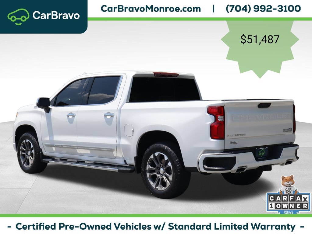 Certified 2023 Chevrolet Silverado 1500 High Country w/ Z71 Off-Road Package AWD/4WD image 4