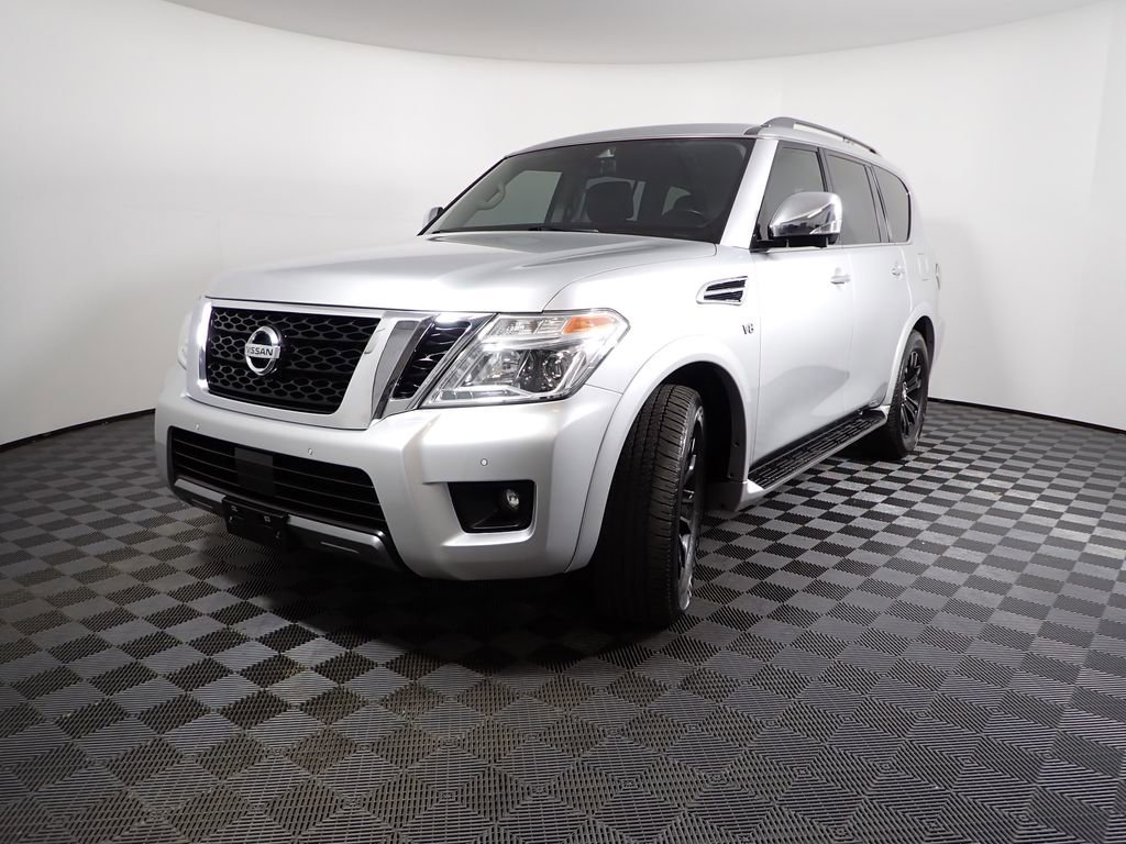 Used 2019 Nissan Armada Platinum w/ Captain's Chairs Package image 2