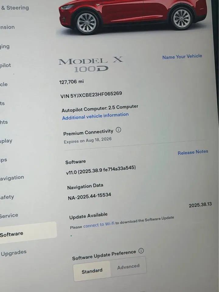 Used 2017 Tesla Model X 100D AWD/4WD image 13