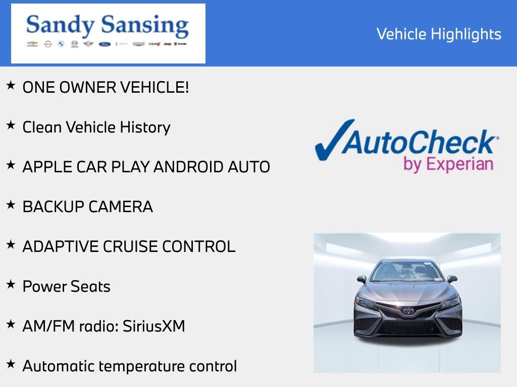 Used 2024 Toyota Camry SE FWD image 8