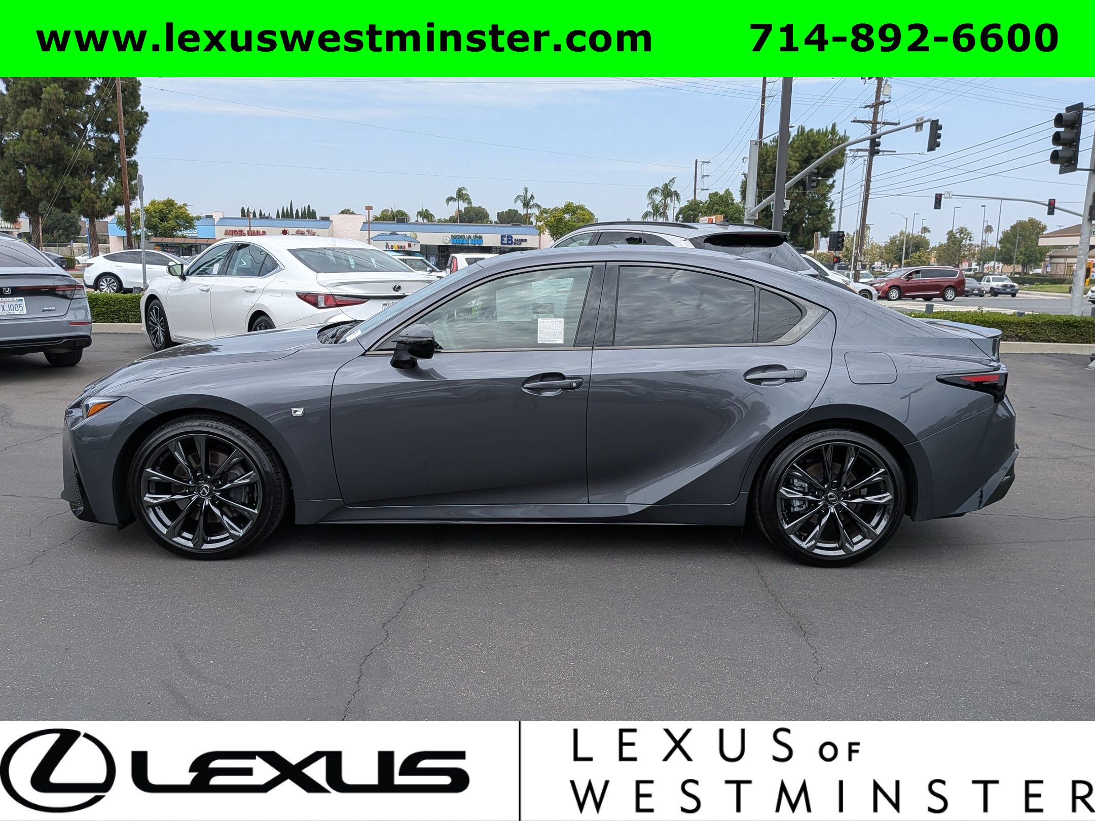 Certified 2025 Lexus IS 350 F Sport w/ Navigation Package RWD image 12