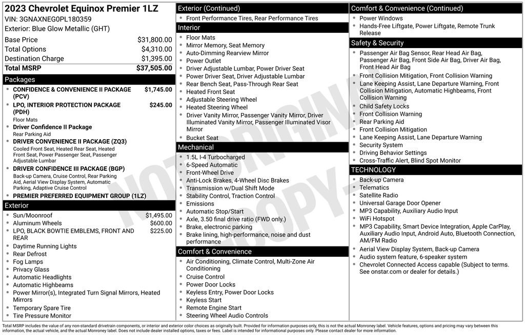 Certified 2023 Chevrolet Equinox Premier FWD video 3