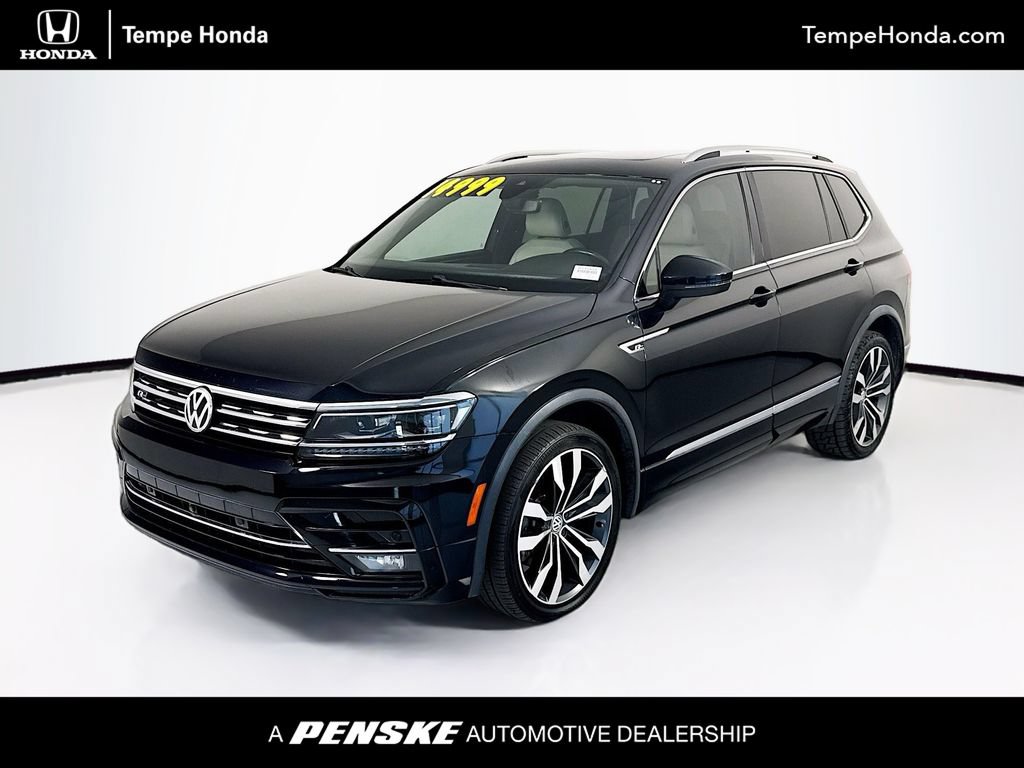 Used 2019 Volkswagen Tiguan SEL Premium R-Line w/ 3rd Row Seat Package AWD/4WD image 1