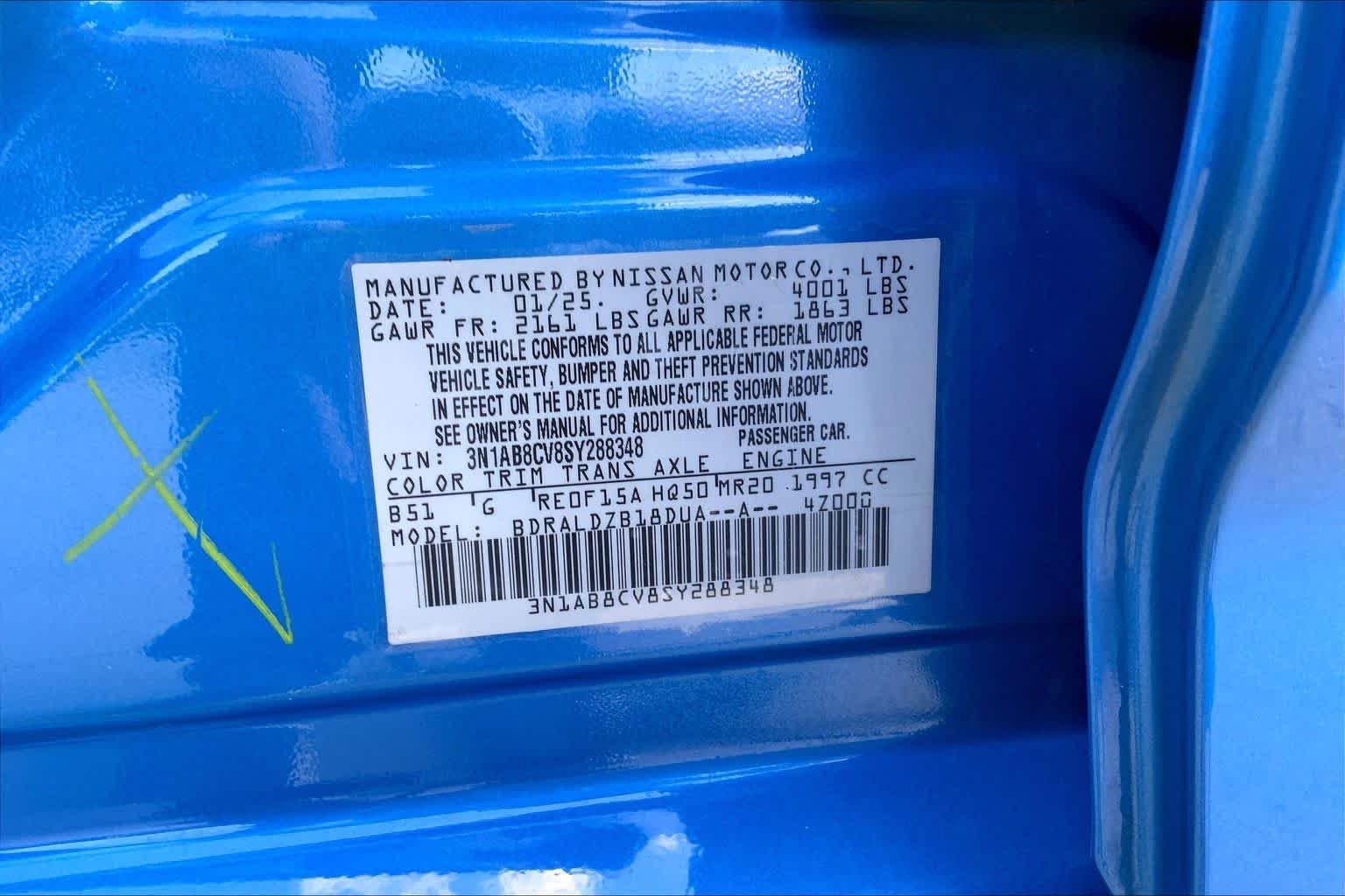 Used 2025 Nissan Sentra SV FWD image 32