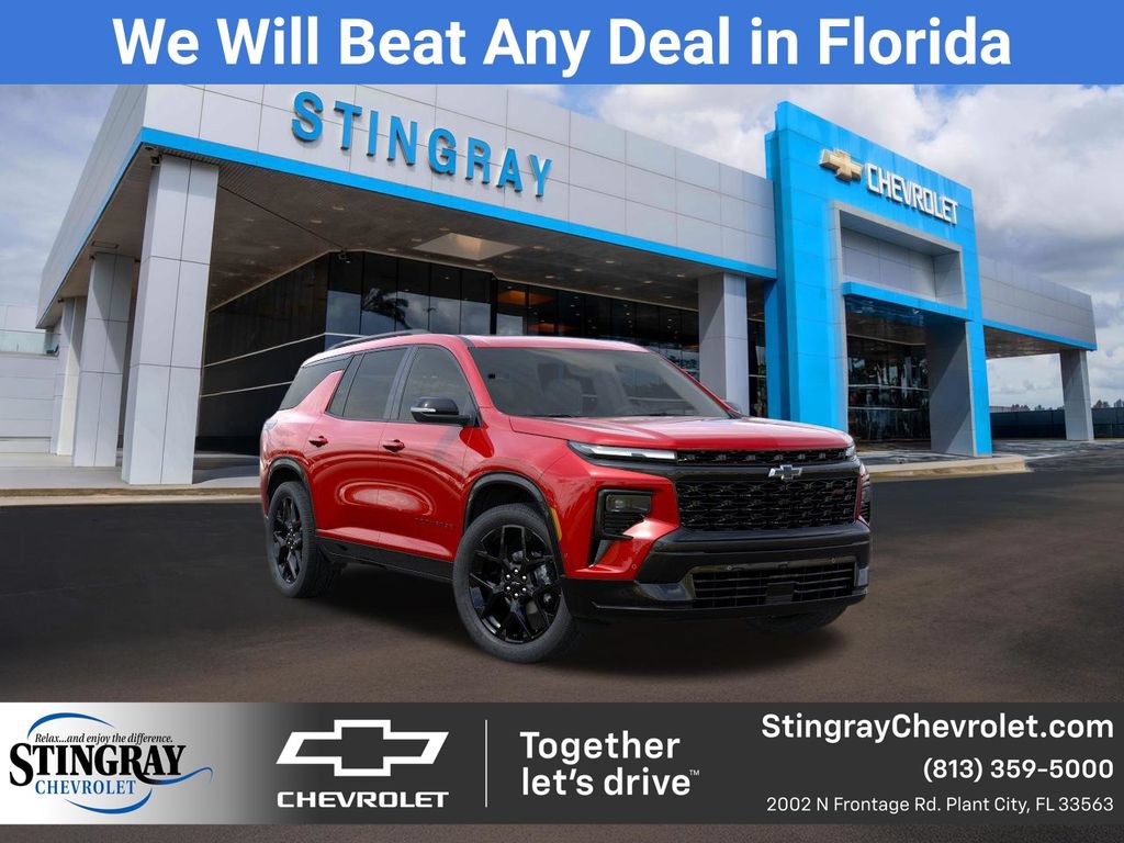 New 2026 Chevrolet Traverse RS w/ LPO, Floor Liner Package
