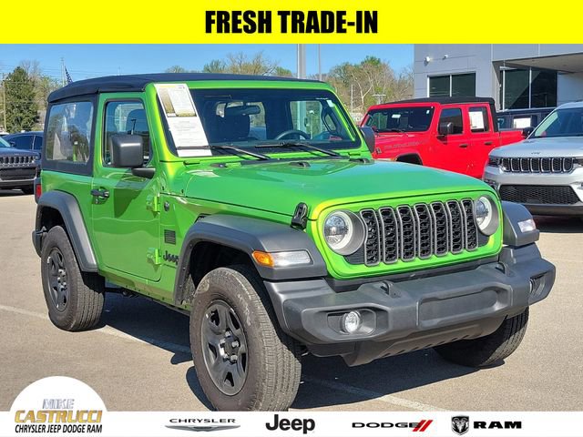 Used 2025 Jeep Wrangler Sport image 1