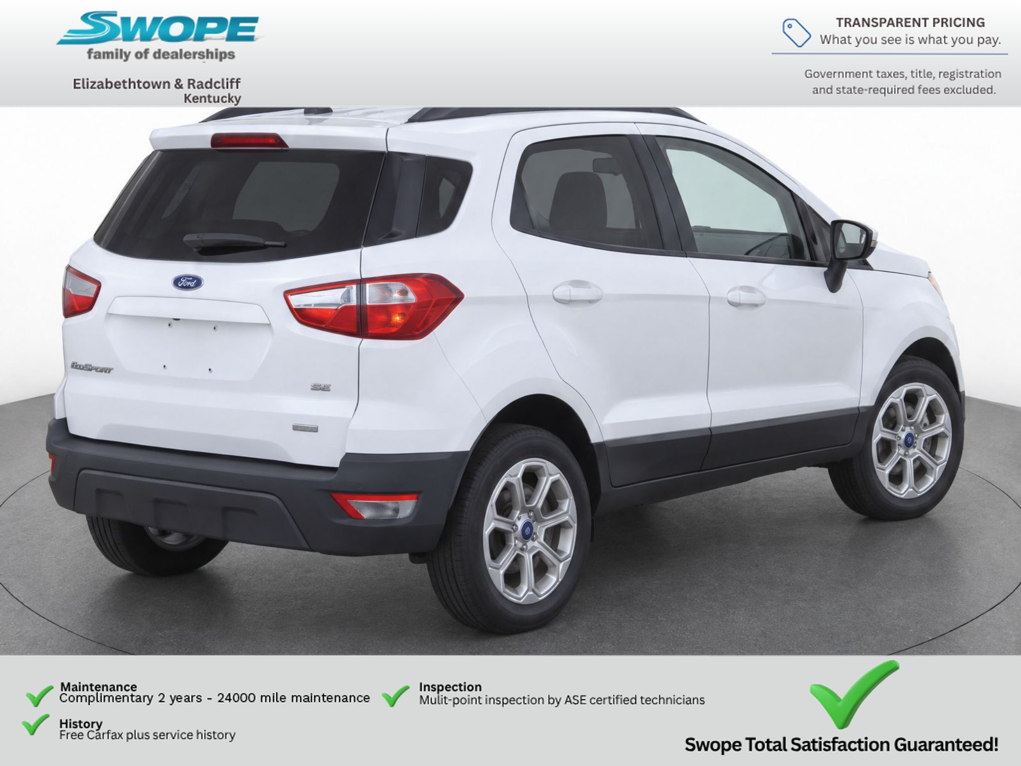Used 2018 Ford EcoSport SE FWD image 7