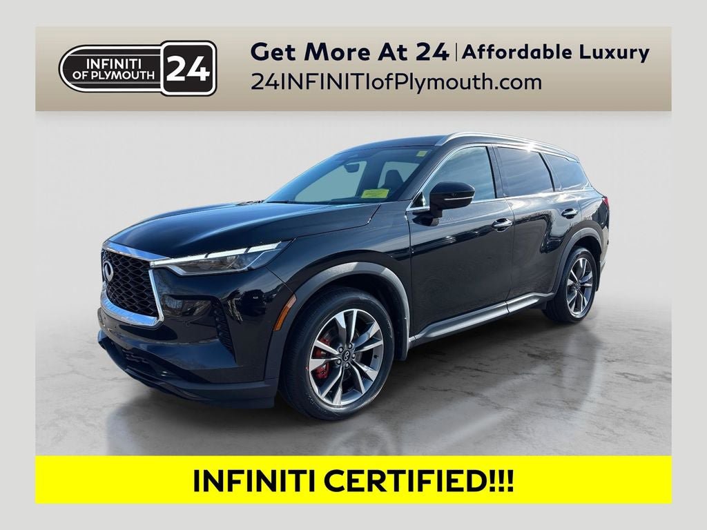 Certified 2023 INFINITI QX60 Luxe w/ Performance Audio Package