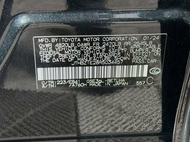 Used 2024 Lexus IS 350 F Sport w/ Accessory Package 2 AWD/4WD image 36