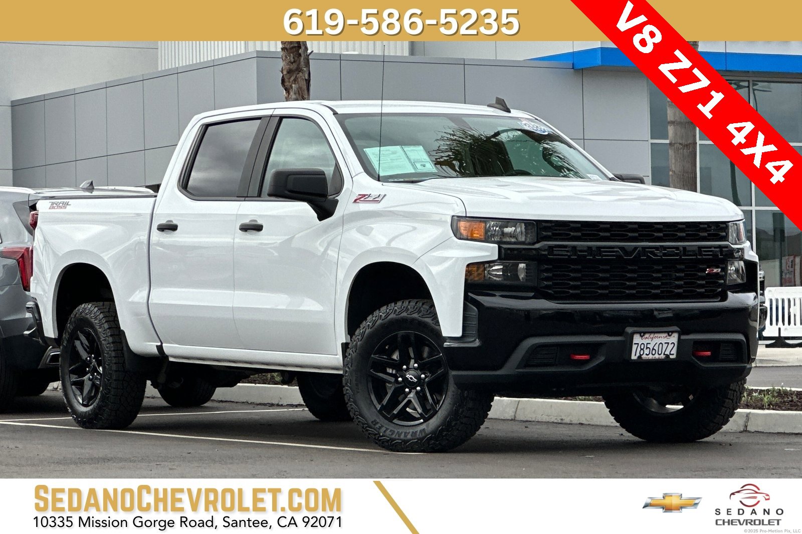 Used 2020 Chevrolet Silverado 1500 Custom Trail Boss w/ Custom Convenience Package
