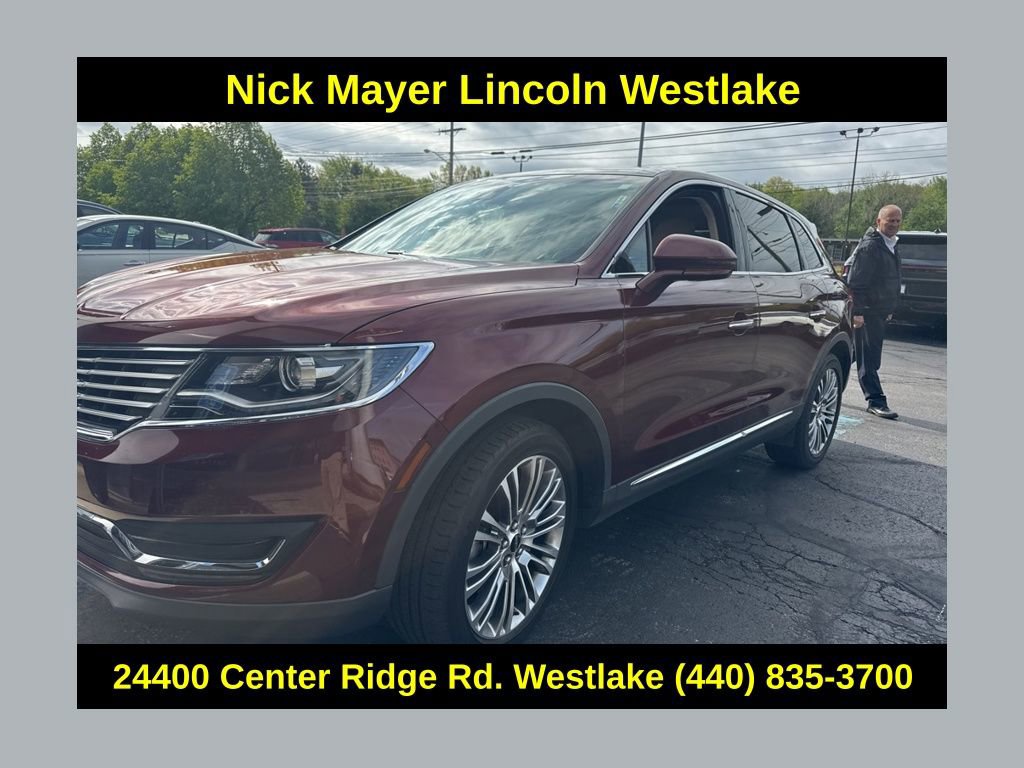 Used 2016 Lincoln MKX Reserve w/ Driver Assistance Package