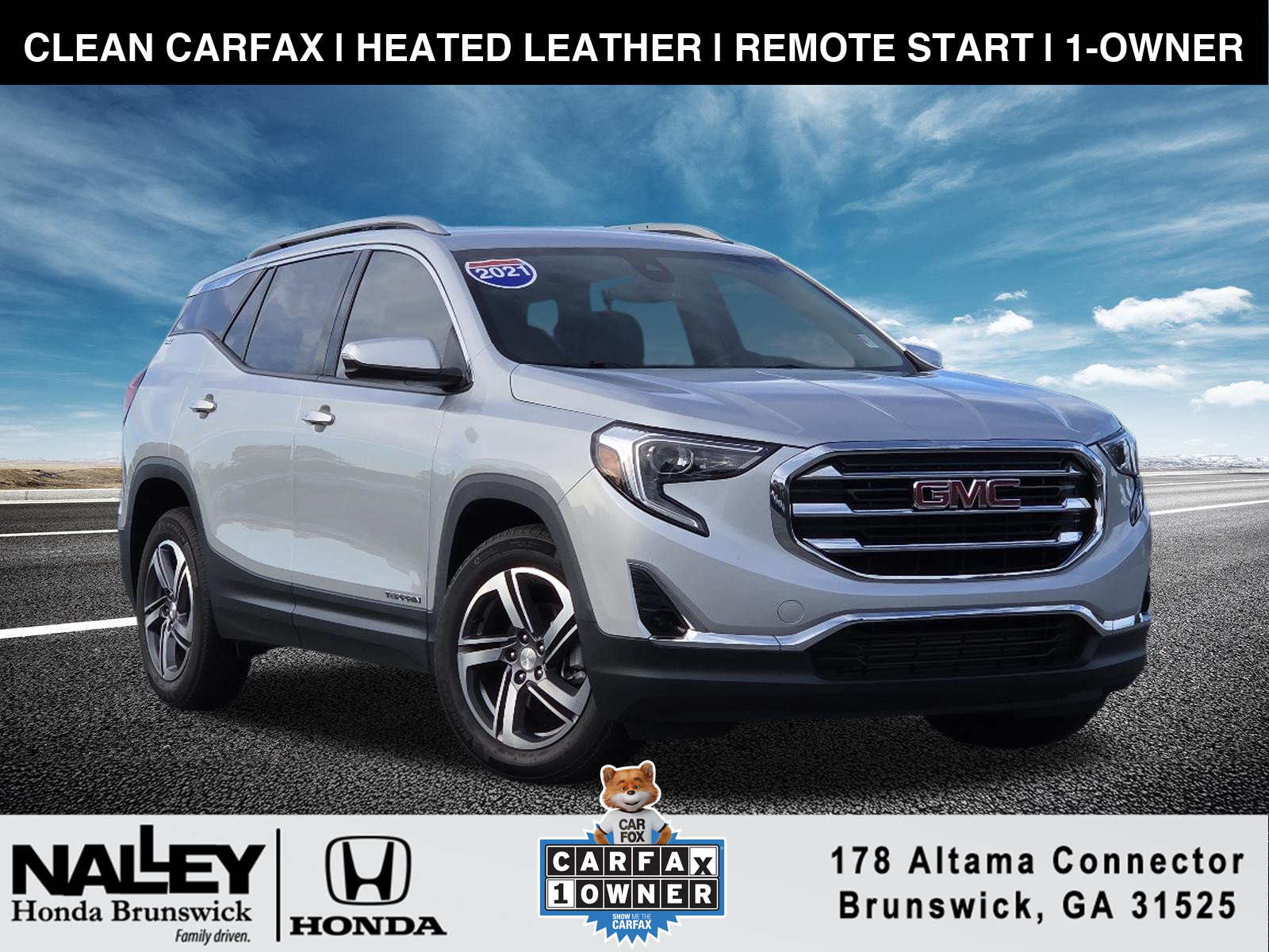 Used 2021 GMC Terrain SLT FWD image 1