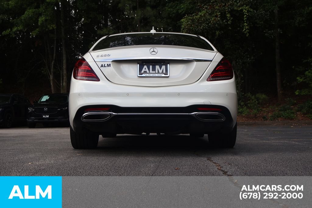Used 2020 Mercedes-Benz S 560 Sedan w/ AMG Line Exterior image 6