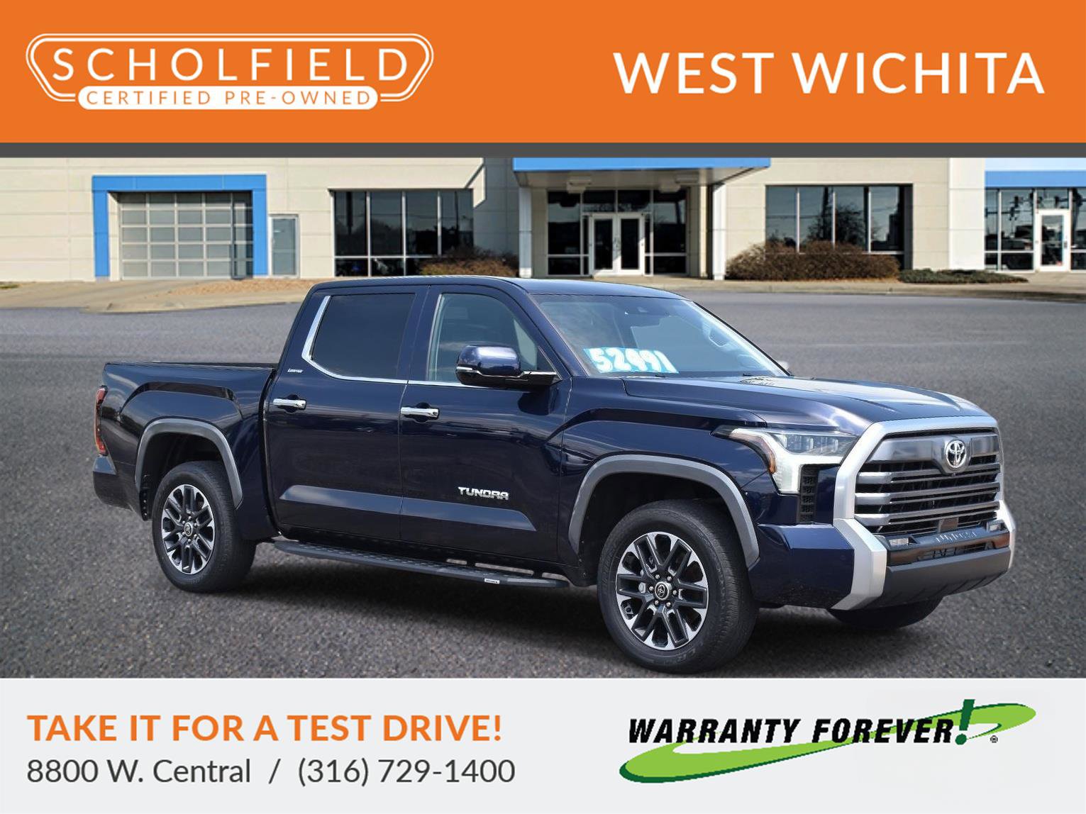 Used 2024 Toyota Tundra Limited AWD/4WD image 1