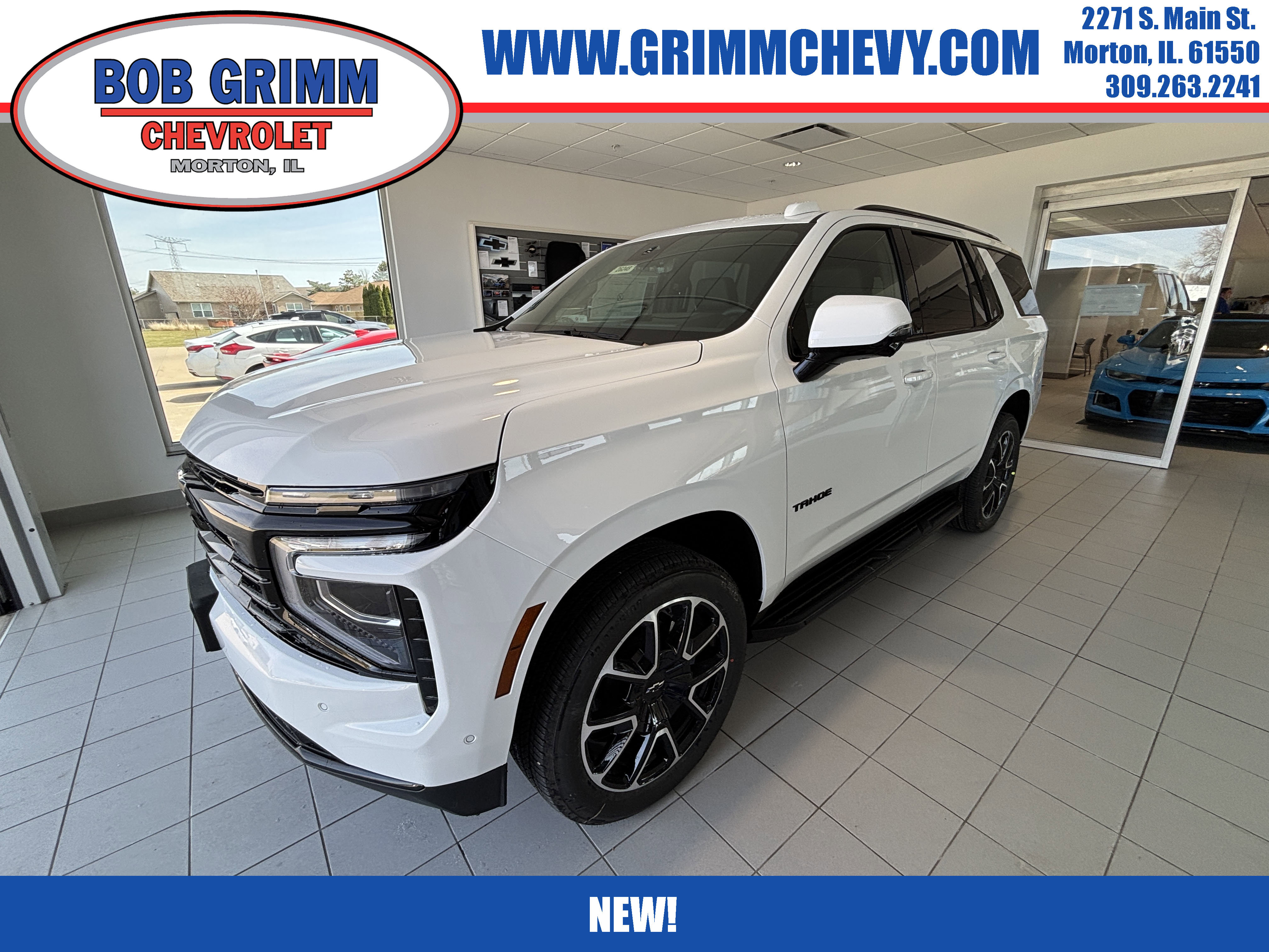 New 2026 Chevrolet Tahoe RST w/ Advanced Technology Package AWD/4WD image 1