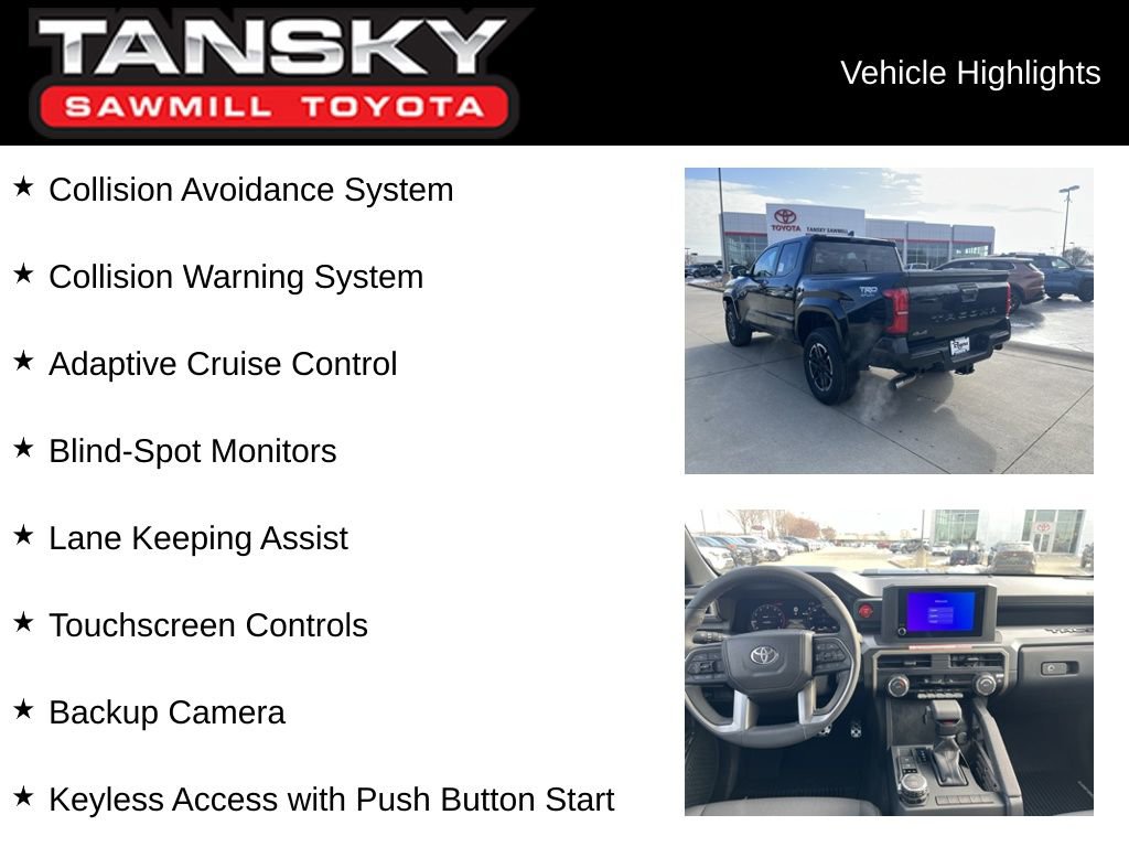 New 2026 Toyota Tacoma TRD Sport image 9