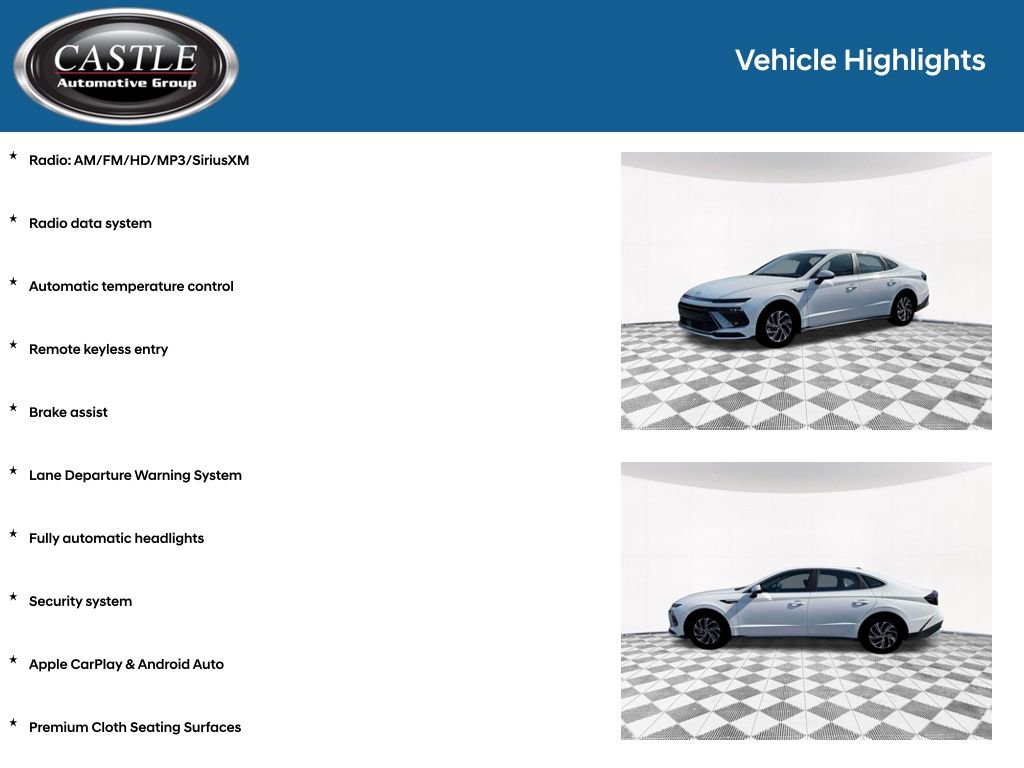New 2026 Hyundai Sonata Blue FWD image 3