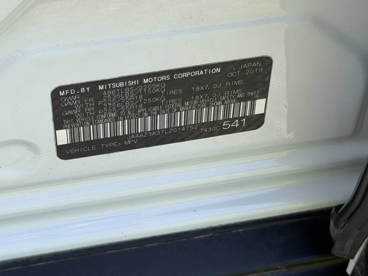 Used 2020 Mitsubishi Outlander ES AWD/4WD image 18