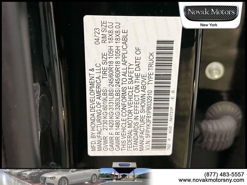 Used 2023 Honda Ridgeline Black Edition image 21