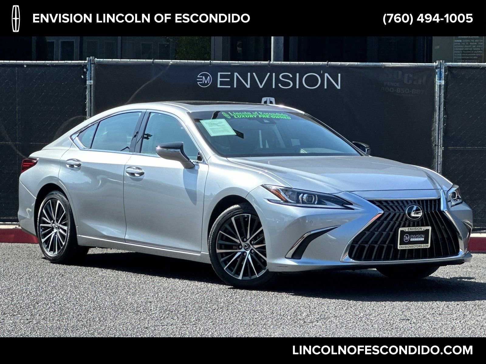Used 2022 Lexus ES 350 w/ Premium Package