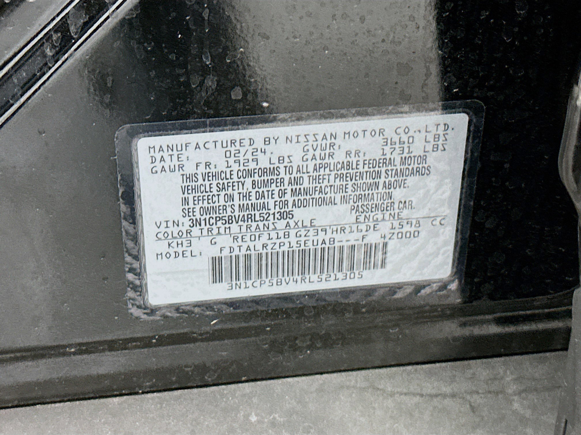Used 2024 Nissan Kicks S FWD image 12