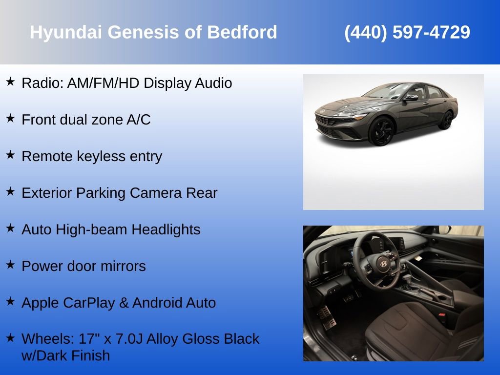 Certified 2026 Hyundai Elantra Sport FWD image 7