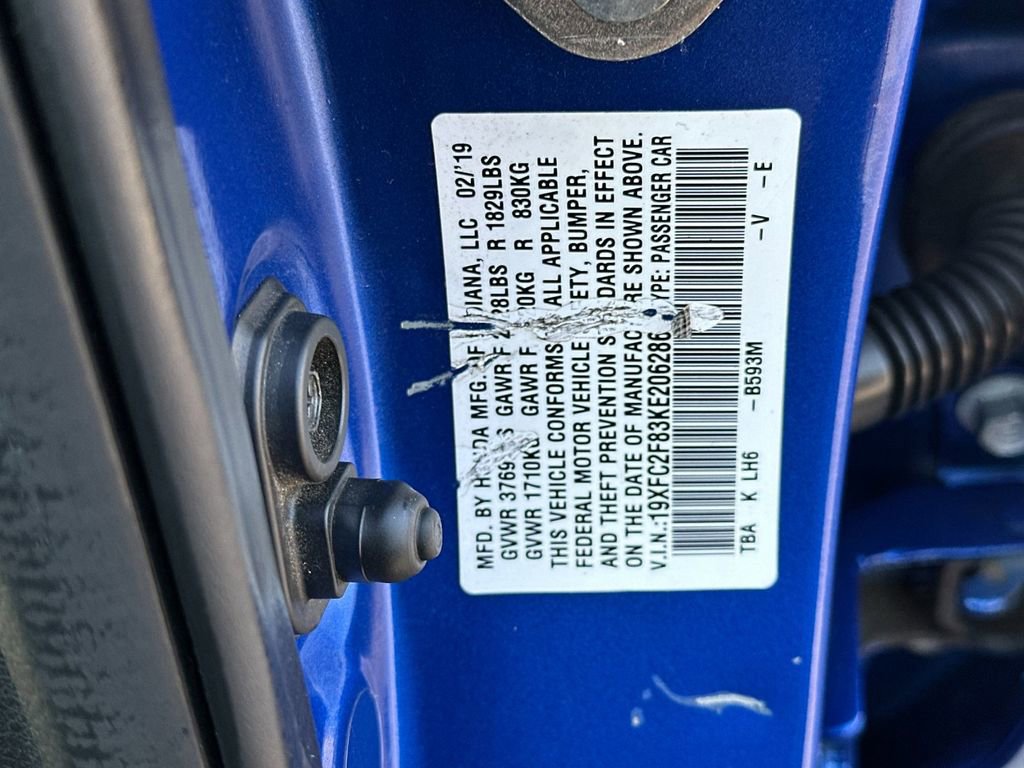 Used 2019 Honda Civic Sport image 26