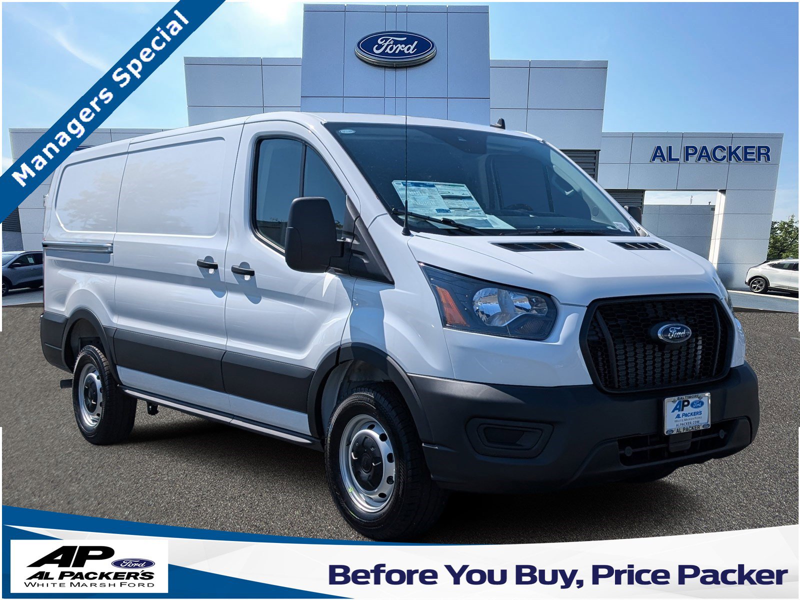 New 2025 Ford Transit 250 Low Roof w/ Load Area Protection Package image 1