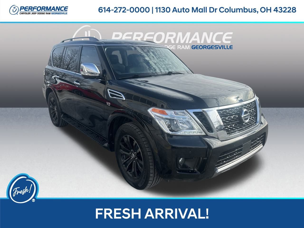 Used 2019 Nissan Armada Platinum w/ Captain's Chairs Package