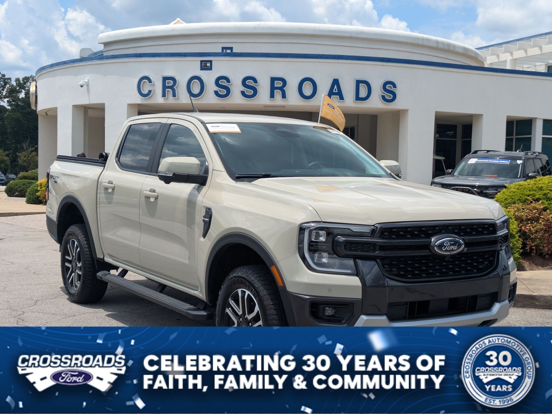 Certified 2025 Ford Ranger Lariat w/ Trailer Tow Package AWD/4WD image 1
