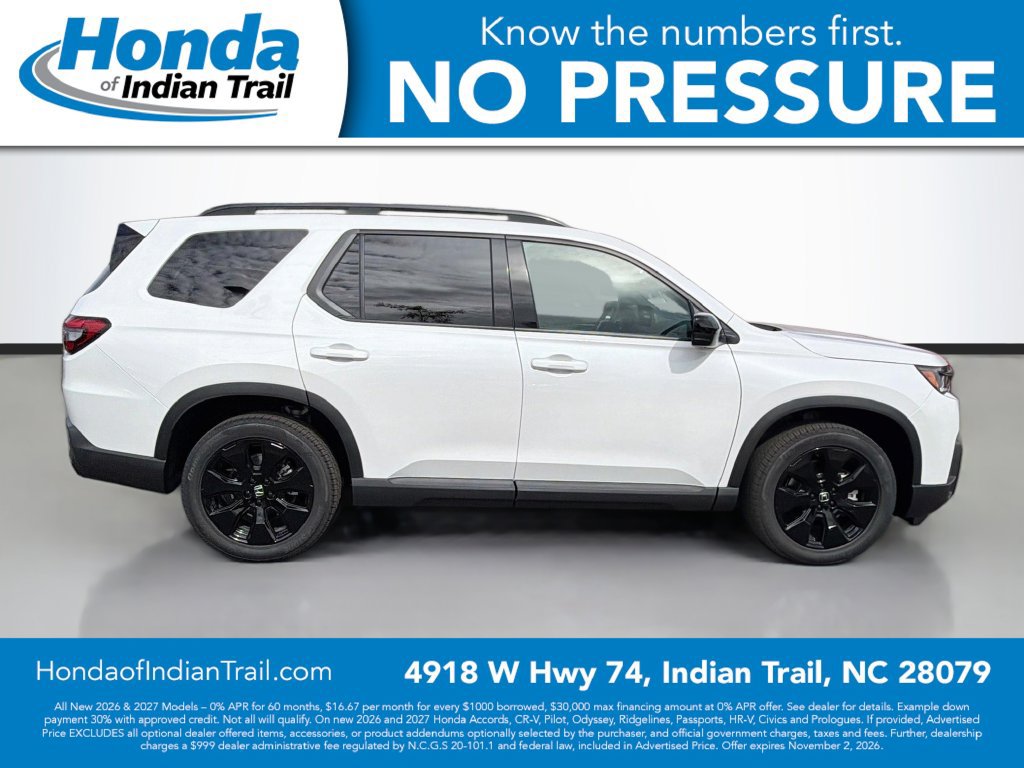New 2026 Honda Pilot Black Edition image 4