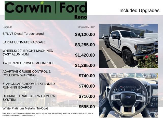 Used 2018 Ford F250 Lariat w/ Lariat Ultimate Package AWD/4WD image 3