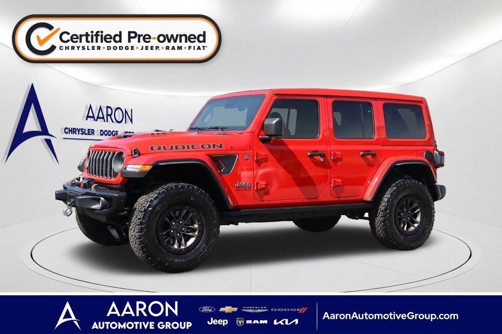 Certified 2025 Jeep Wrangler Unlimited Rubicon 392 AWD/4WD image 1