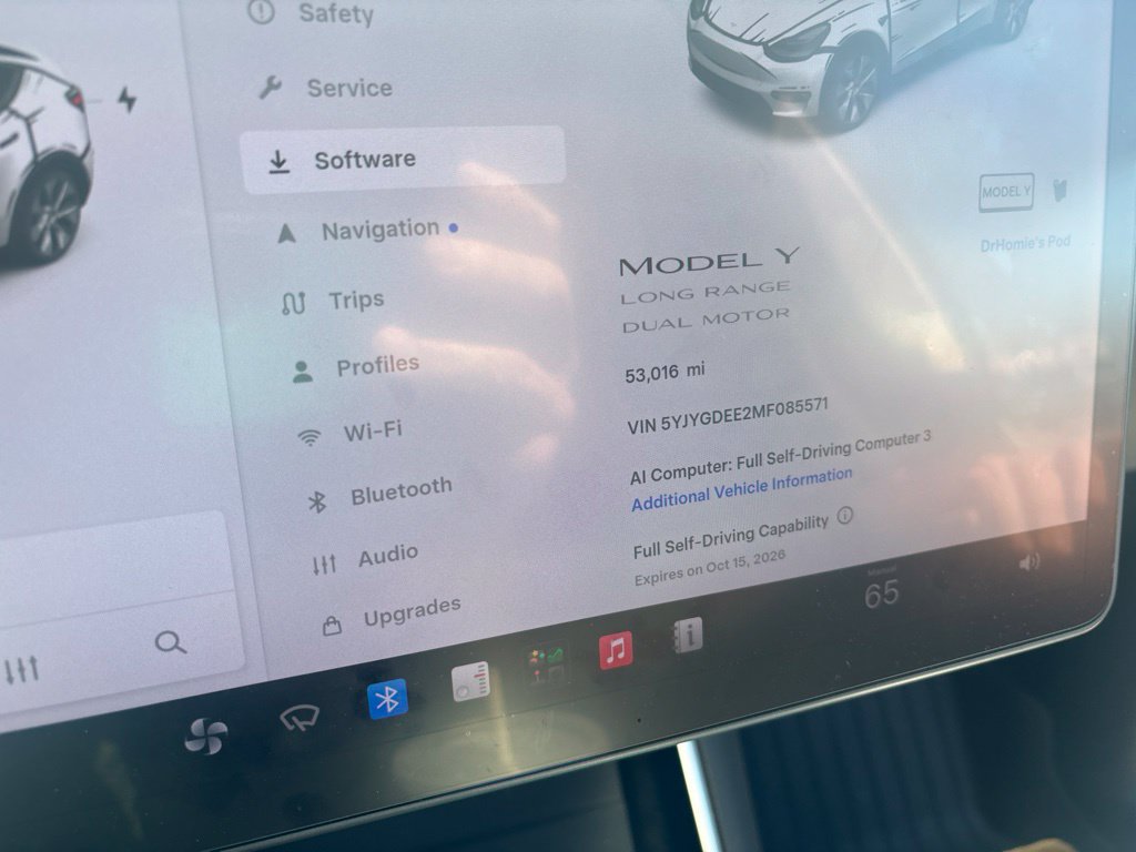 Used 2021 Tesla Model Y Long Range AWD/4WD image 2