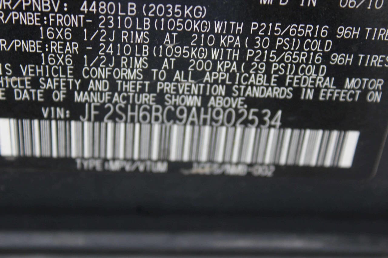 Used 2010 Subaru Forester 2.5X AWD/4WD image 10