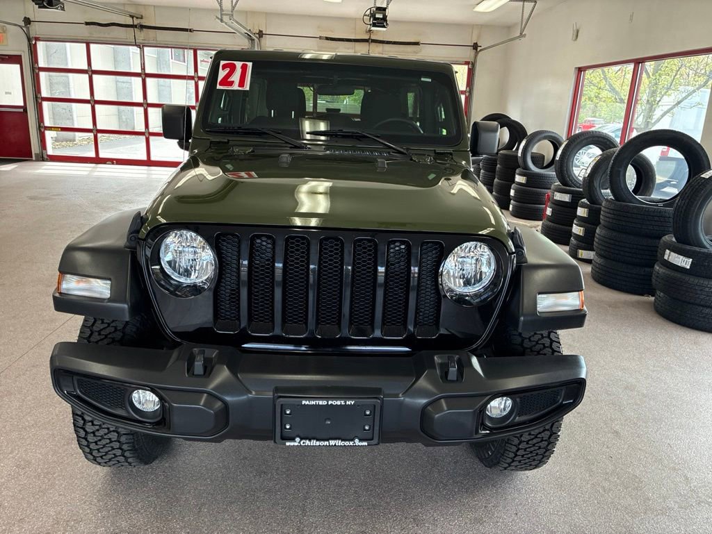 Used 2021 Jeep Wrangler Unlimited Sport AWD/4WD image 2