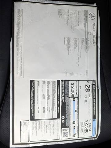 New 2026 Mercedes-Benz E 350 Sedan image 18
