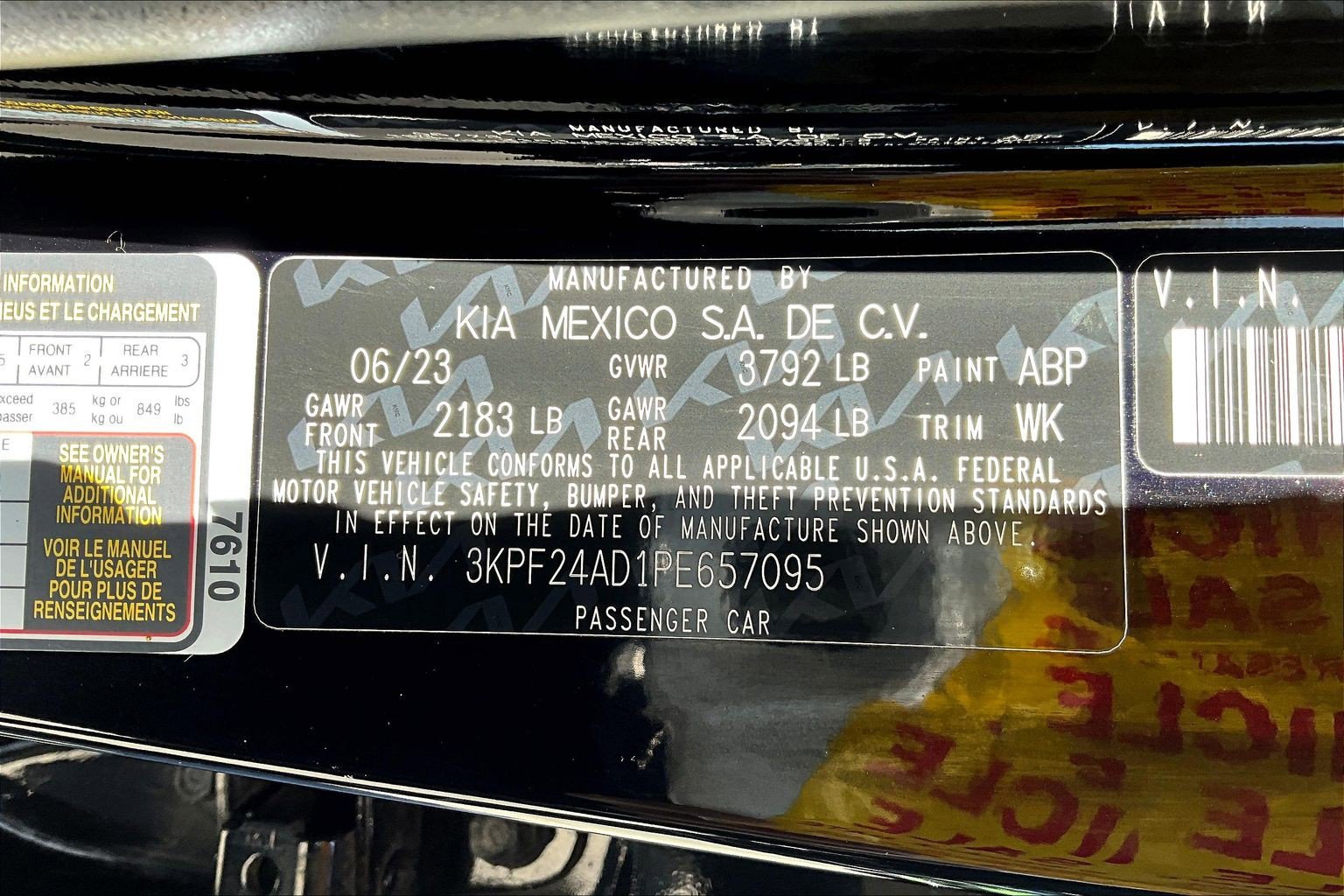 Used 2023 Kia Forte LXS FWD image 11