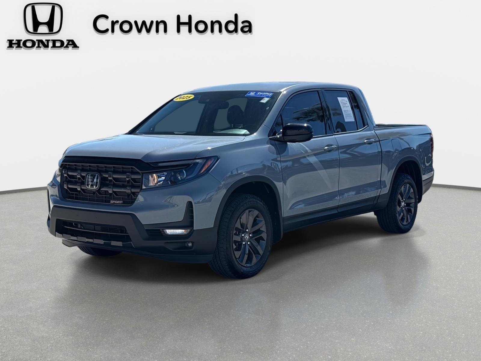 Certified 2025 Honda Ridgeline Sport image 1