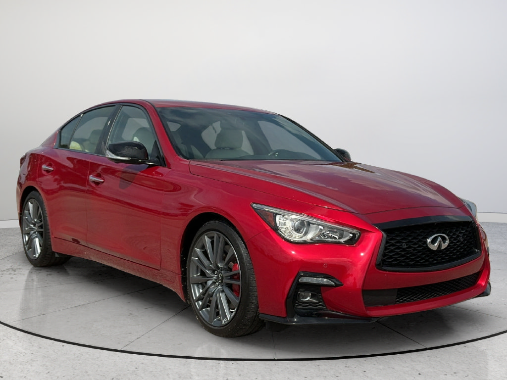Used 2022 INFINITI Q50 Red Sport 400 RWD image 1