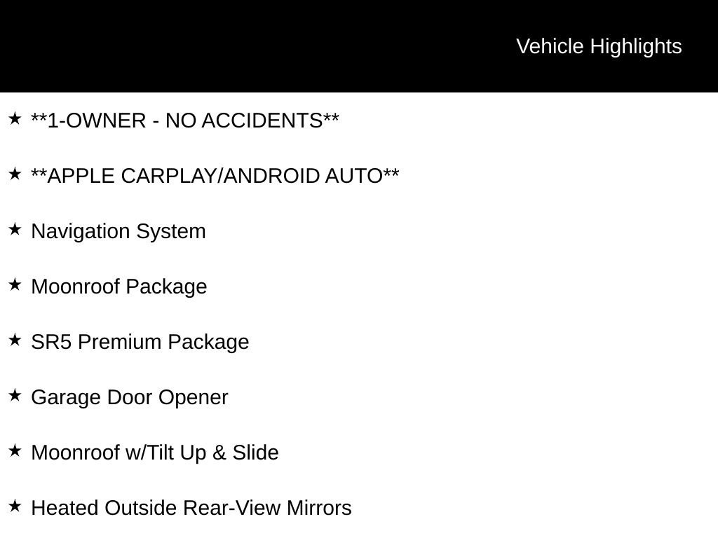 Used 2024 Toyota 4Runner SR5 Premium w/ Moonroof Package AWD/4WD image 9