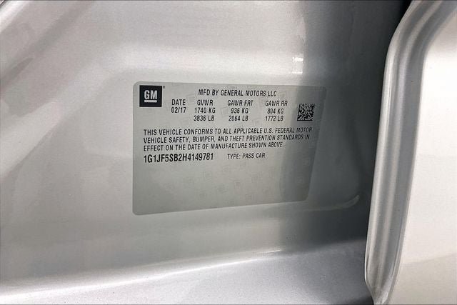 Used 2017 Chevrolet Sonic Premier FWD image 32